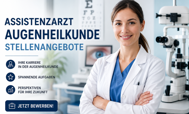 assistenzarzt augenheilkunde stellenangebote